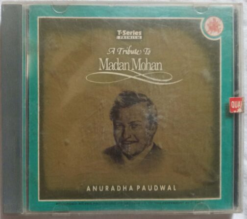 A Tribute To Madan Mohan Anuradha Paudwal Hindi Audio CD banumass.com