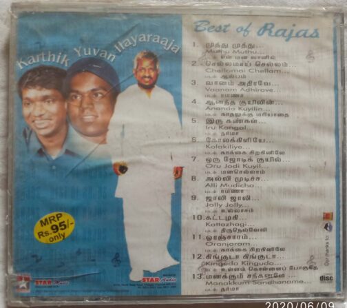 Best Of Rajas Tamil Audio CD banumass.com