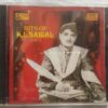 Hits Of K.L. Saigal Vol-4 Hindi Audio CD banumass.com