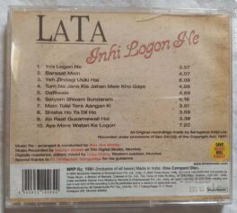 Lata Inhi Logon Ne Lata Mangeshkar Hindi Audio CD