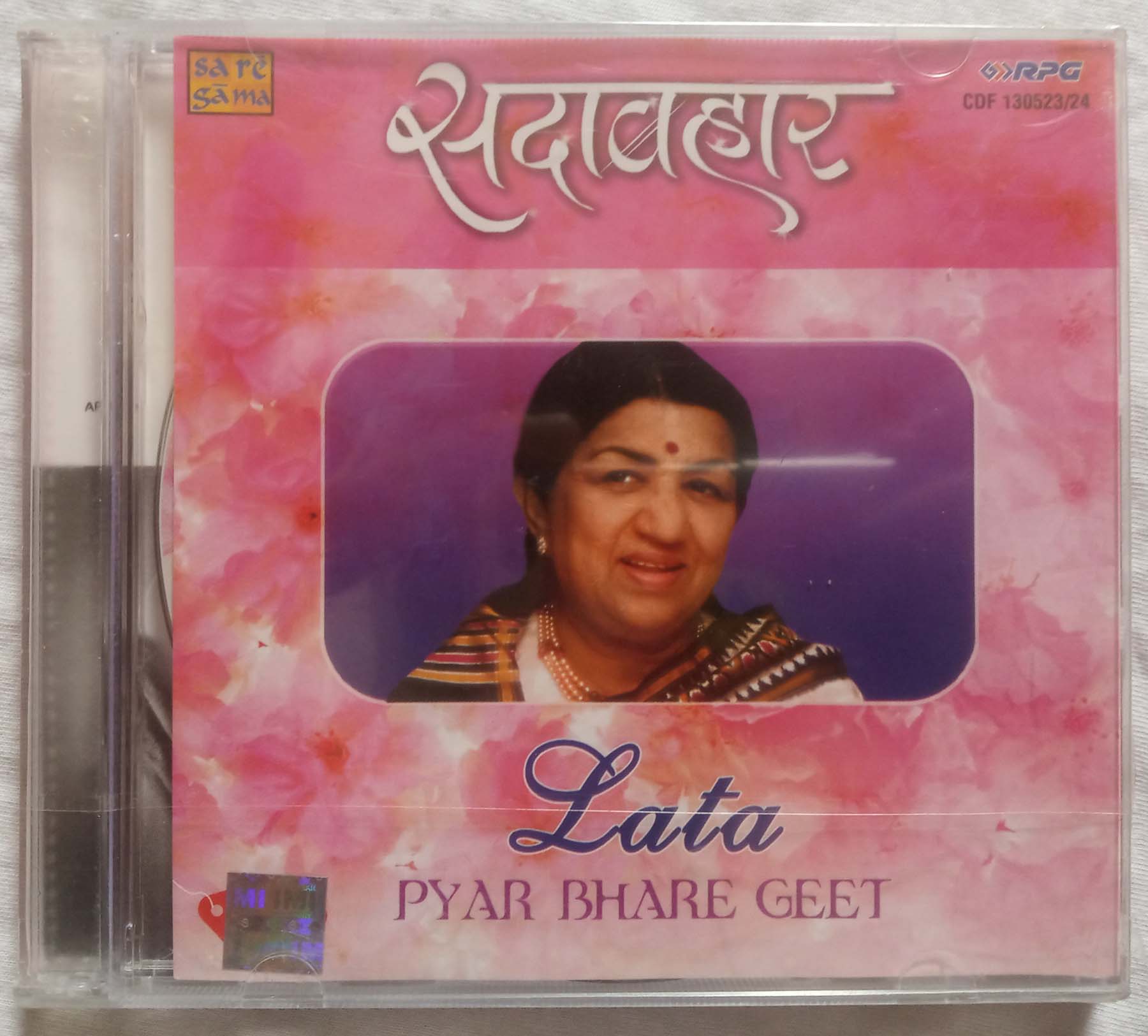 Lata Mangeshkar Pyar Bhere Geet Hindi Audio Cd 2CDs banumass.com