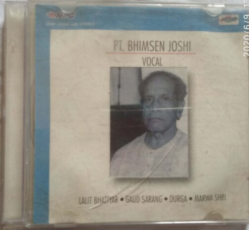 PT.Bhimsen Joshi Vocal Audio CD banumass.com