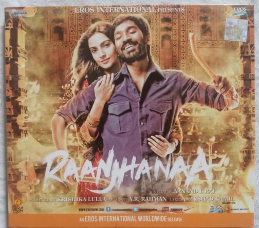 Raanjhanaa Hindi Audio CD By A.R. Rahman