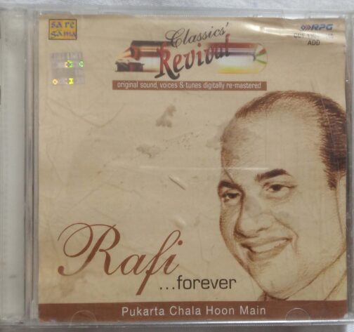 Rafi Forever Pukarta Chala Hoon Main Hindi Audio CD banumass.com