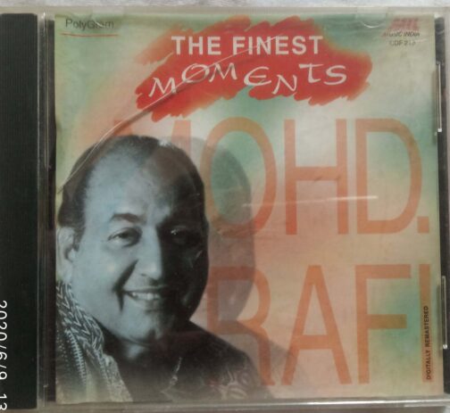The Finest Moments Mohd. Rafi Hindi Audio CD banumass.com