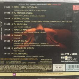Yovvraaj Hindi Audio CD By A.R. Rahman