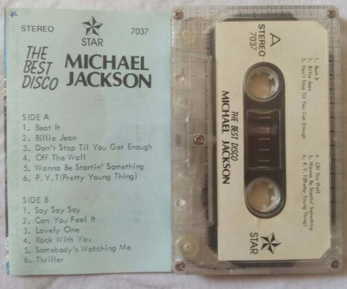 The Best disco Michael Jackson Audio Cassette (3)