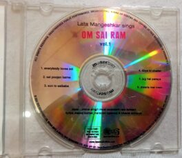 Lata Mangeshkar Sings Om Sai Ram Vol 1 audio cd