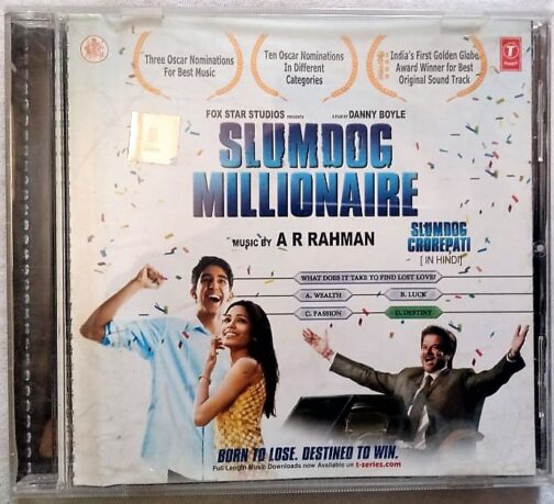 Slumdog Millionaire Audio CD By A. R. Rahman (2)