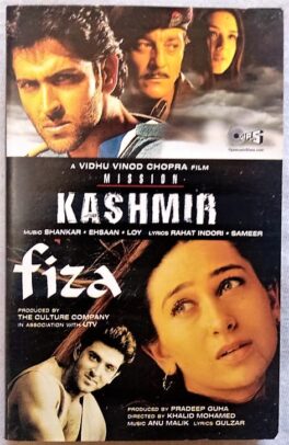Fiza – Mission Kashmir Hindi Audio Cassettes