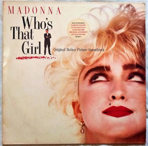 Madonna WHO'S THAT GIRL Vinyl Record (1)
