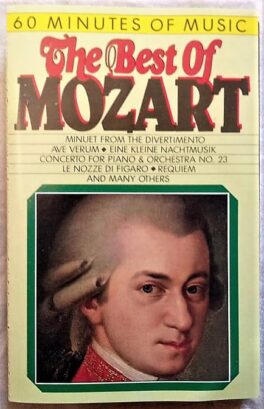 60 Minutes Music The Best of Mozart Audio Cassette
