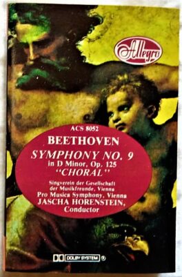 Beethoven Symphony No 9 In a Mino, Op 125 Choran Audio Cassettes