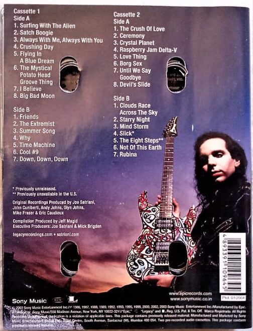 The Electric Joe Satriani An Anthology Audio Cassette (1)