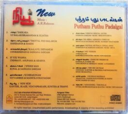 New – Putham Pudhu Padalgal Tamil Audio Cd