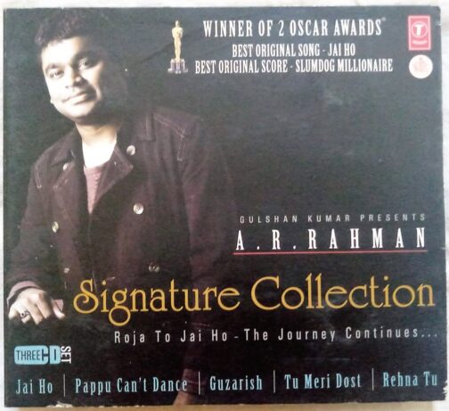 A. R. Rahman Signature Collection Hindi Audio Cd Three CD Set (1)