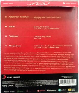 Mersal Tamil Audio CD By A.R Rahman