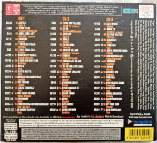 A. R. Rahman Signature Collection Hindi Audio Cd Three CD Set (1) (1)