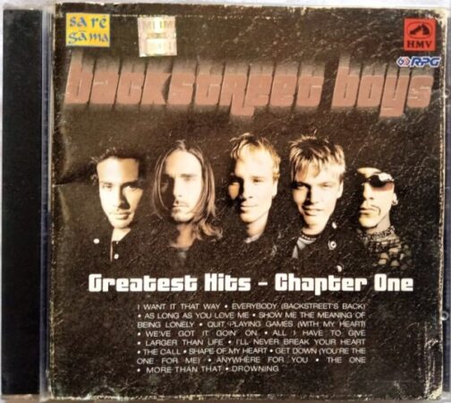 Backstreet Boys Greatest Hits - Chapter One Audio Cd (1)