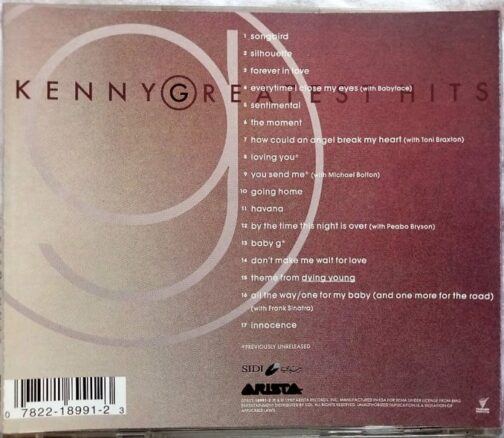Kenny G Greatest Hits Audio Cd (1)