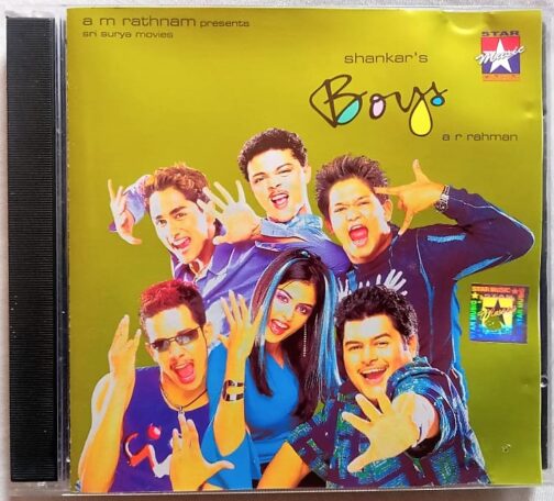 Boys Tamil Audio CD By A.R. Rahman (1)