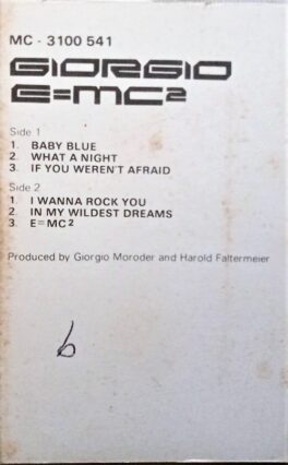 Giorgio E=MC2 Audio Cassettes