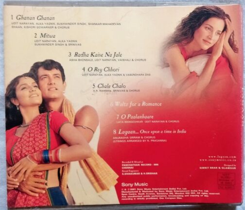 Lagaan Hindi Audio CD By A.R. Rahman (2)
