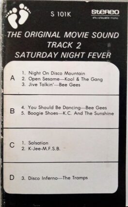 The Orginal Mound Track 2 Saturday Night Fever Audio Cassettes