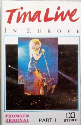 Tina Live In Europe Audio Cassettes