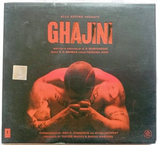 Ghajini Hindi Audio Cd By A.R. Rahman (2)