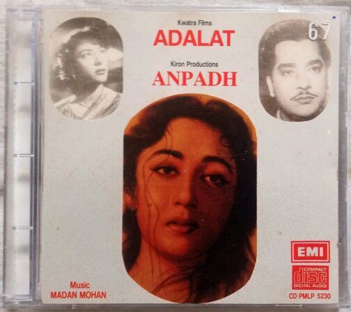 Adalat - Anpadh Hindi Audio Cd By Madan Mohan (1)