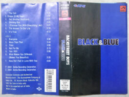 Backstreet Boys Black & Blue Audio Cassette