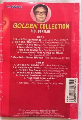 Golden Collection R.D. Burman Soulful Hits Hindi Audio Cassette