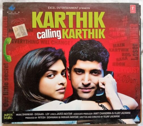 Karthik Calling Karthik Hindi Audio Cd By Shankar Ehsaan Loy (2)