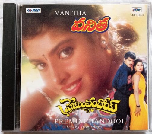 Vanitha - Preminchandooi Telugu Film Audio Cd (2)
