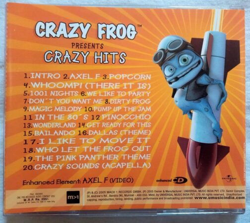 Crazy Frog Audio CD (1)