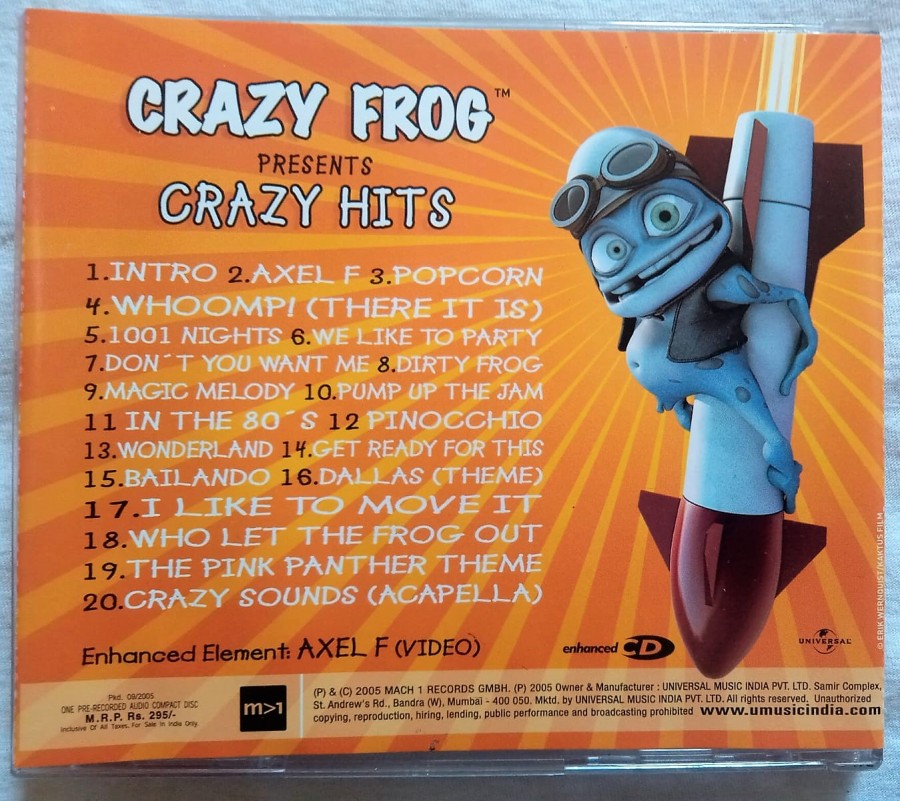 Crazy Frog Presents Crazy Video Hits