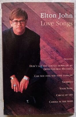 Elton John Love Songs Audio Cassettes