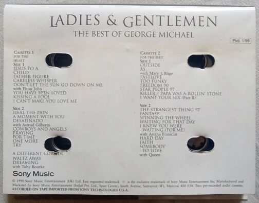 Ladies & Gentleman The Best Of George Micheal Audio Cassettes (1)