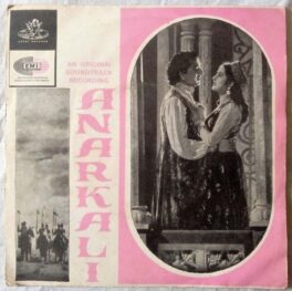 Anarkali Hindi EP Vinyl Record By C. Ramachandra