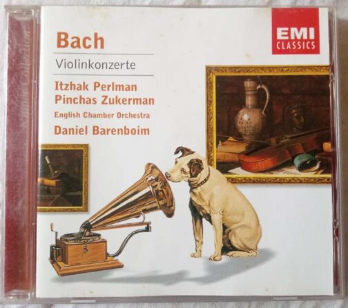 Bach Violinkonzerte Itzhak Perlman Pinchas Zukerman Audio Cd (2)