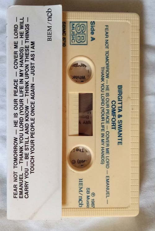 Birgitta & Swante Comfort Audio Cassette (1)