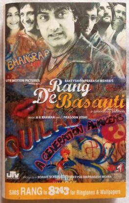 Rang De Basanti Hindi Audio Cassettes By A.R Rahman