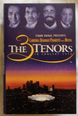 The 3 Tenors In Concern Live Audio Cassette