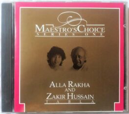 Maestros Choice Series One Alla Rakha And Zakir Hussain Tabla Audio CD
