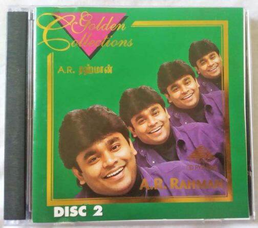 Golden Collection A.R. Rahman Disk 2 Tamil Audio CD (2)