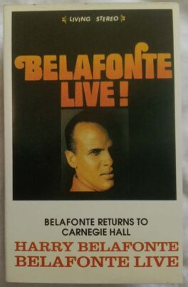 Belafonte Live Belafonte Returns To Carnegie Hall Audio Cassette