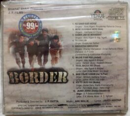 Border Hindi Audio Cd By Anu Malik