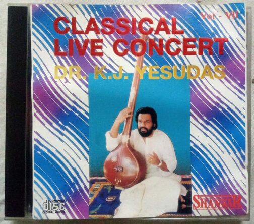 Classical Live Concert Dr. K.J Yesudas Vol.7 Tamil Audio CD