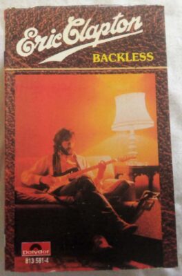 Eric Clapton Backless Audio Cassette